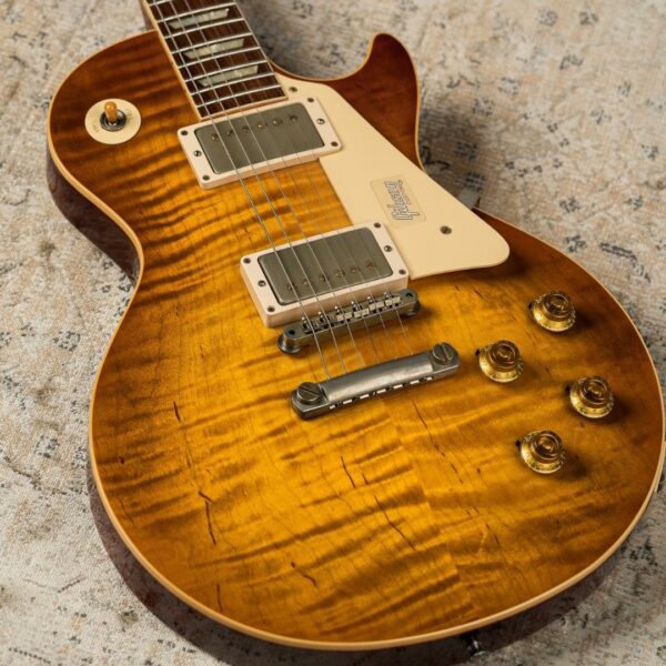 Gibson Custom Shop '59 Les Paul Historic Reissue in Dirty Lemon Burst - Image 3