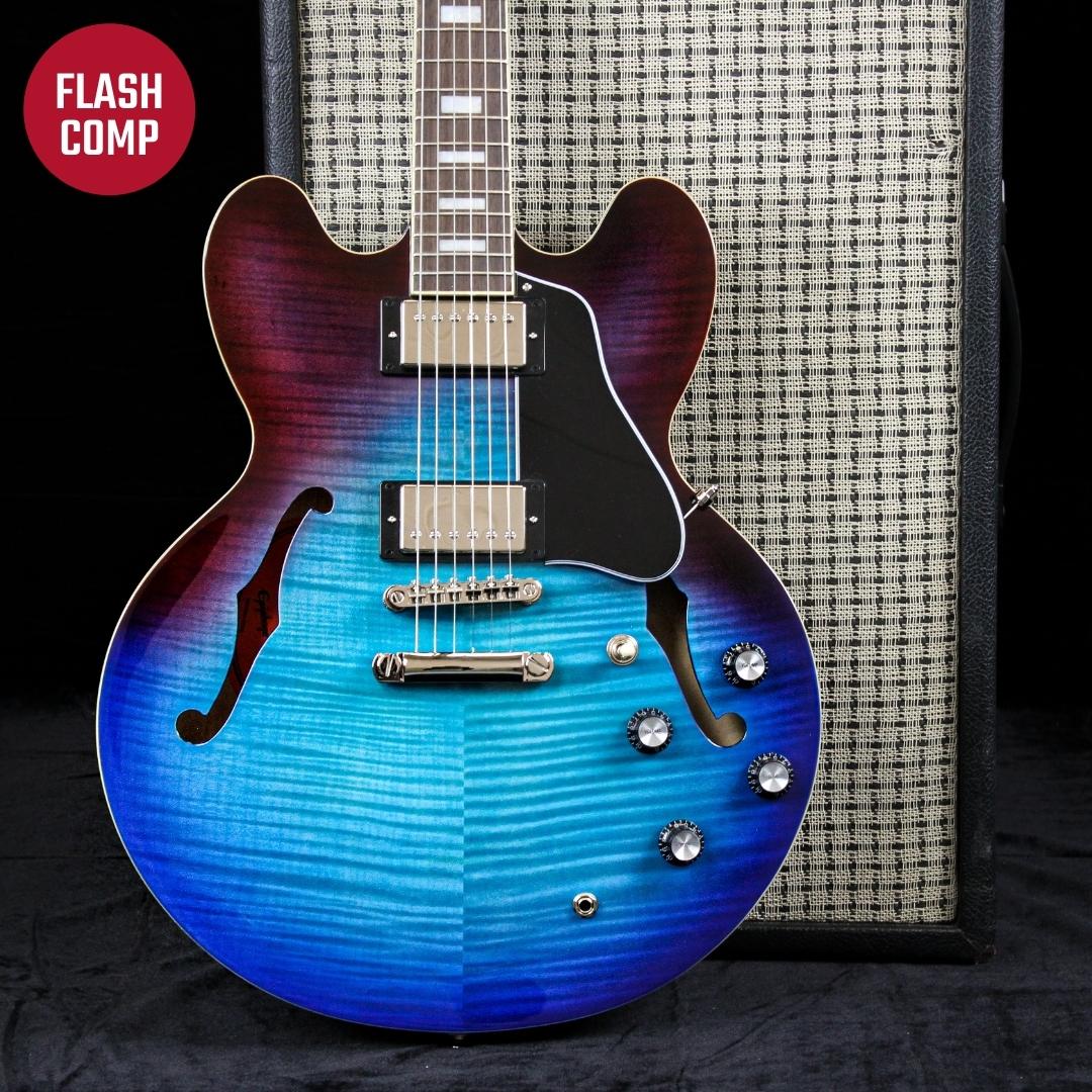 Epiphone deals blueberry burst