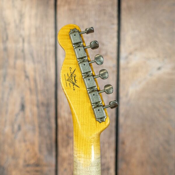 Fender Custom Shop NAMM 60's Custom SFA Telecaster Heavy Relic in Red Sparkle - Image 7