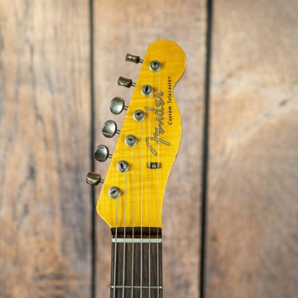 Fender Custom Shop NAMM 60's Custom SFA Telecaster Heavy Relic in Red Sparkle - Image 6