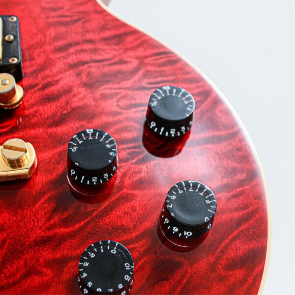 Gibson Custom Shop Elegant Les Paul in Cherry Red #1/400 - Image 7