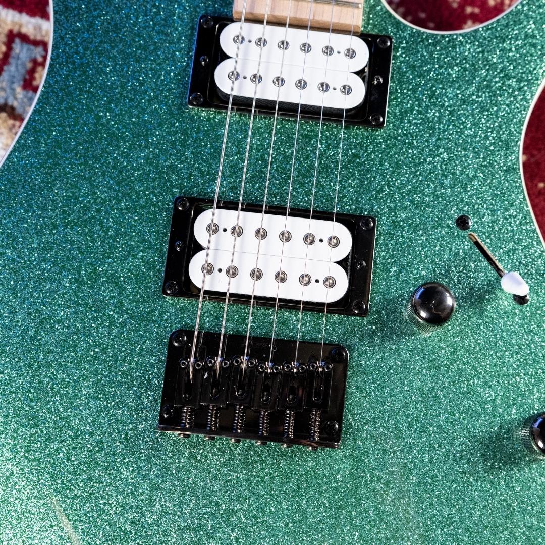 Ibanez rg421 deals turquoise sparkle