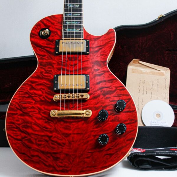 Gibson Custom Shop Elegant Les Paul in Cherry Red #1/400 - Image 5