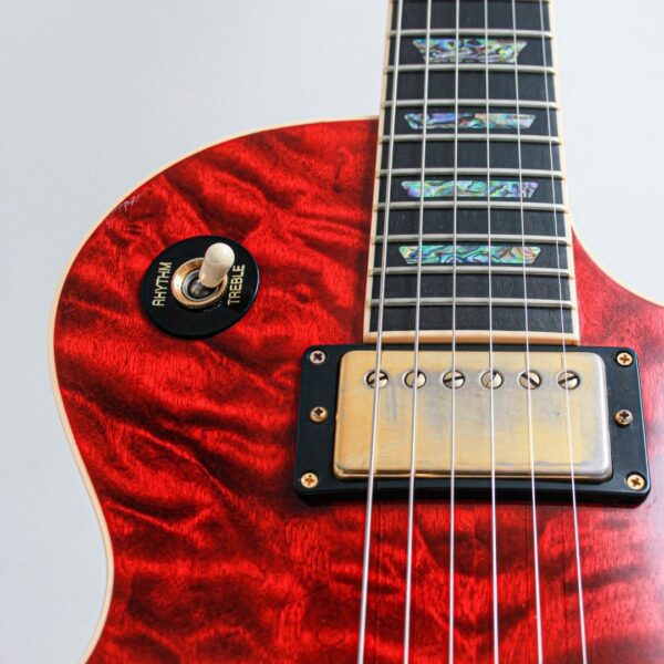 Gibson Custom Shop Elegant Les Paul in Cherry Red #1/400 - Image 6