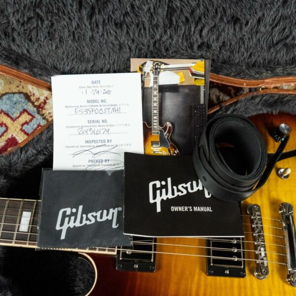 Gibson ES-335 Figured in Iced Tea - Image 9