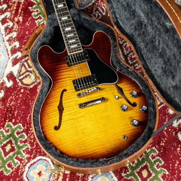 Gibson ES-335 Figured in Iced Tea - Image 3