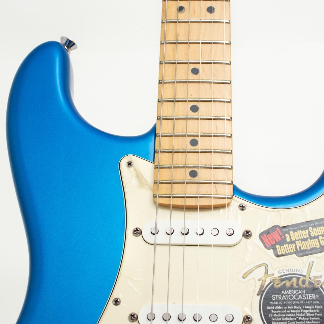 Fender American Standard Stratocaster in Chrome Blue - The Guitar  Marketplace