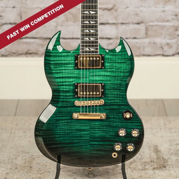 Fast Win Competition - Gibson SG Supreme in Emerald Burst