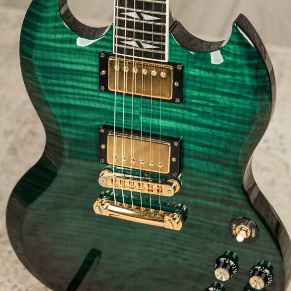 Fast Win Competition - Gibson SG Supreme in Emerald Burst - Image 5