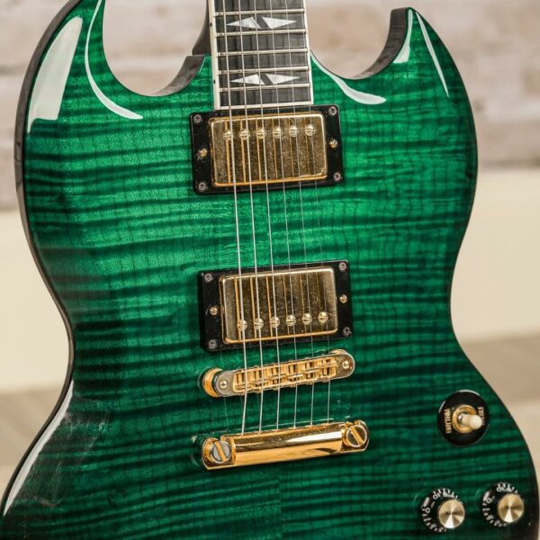 Fast Win Competition - Gibson SG Supreme in Emerald Burst - Image 4