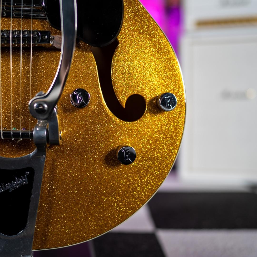 Gretsch electromatic gold deals sparkle