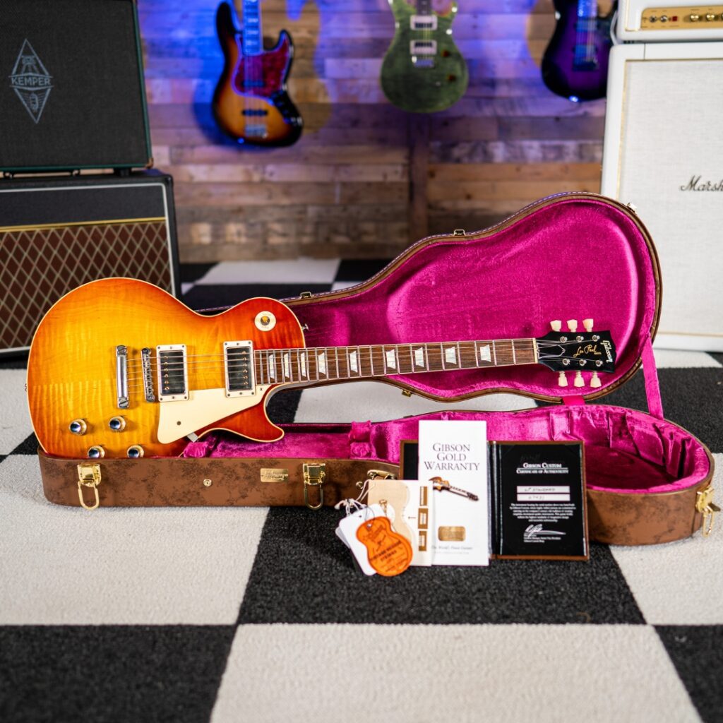 Gibson Custom Shop 1960 Reissue Les Paul Standard VOS in Washed Cherry ...
