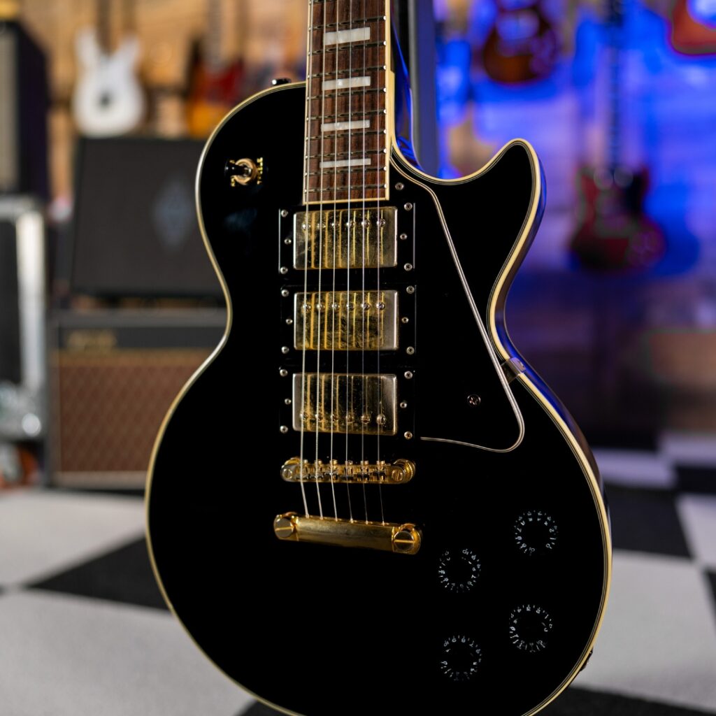 Epiphone Les Paul Custom Black Beauty in Ebony - #5 - The Guitar ...
