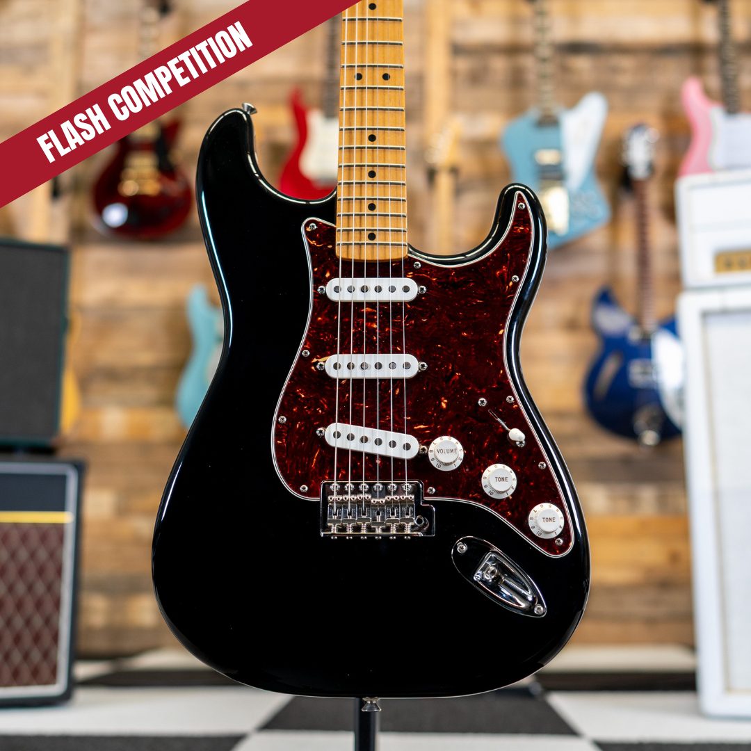 Fender　Stratocaster　Black　The　Roadhouse　Marketplace　in　Guitar