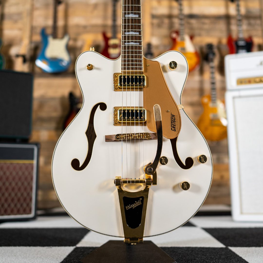 Gretsch g5422tg deals electromatic snowcrest white