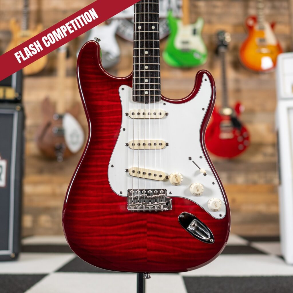 1995 Fender MIJ Foto Flame Stratocaster The Guitar Marketplace