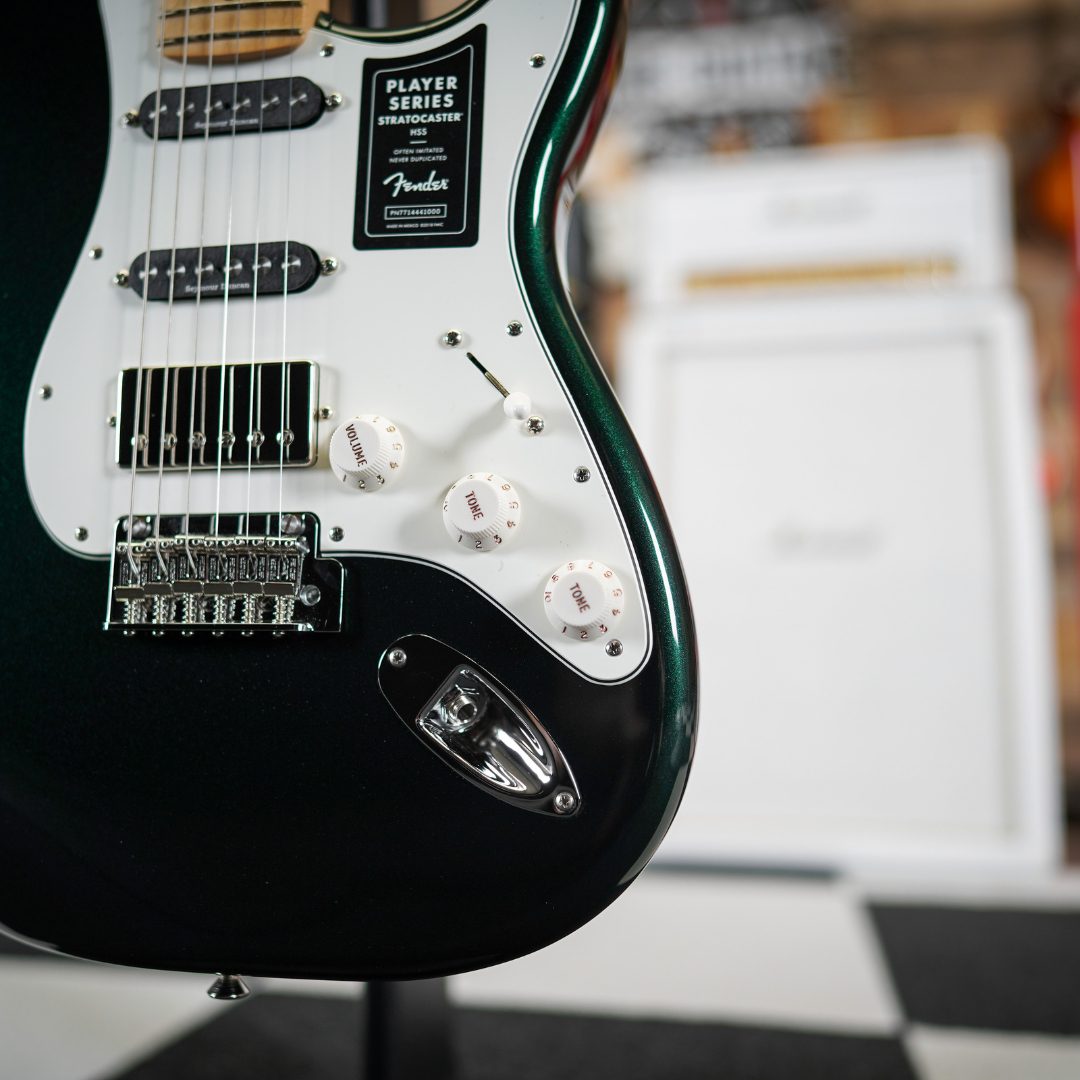 Fender Limited Edition Player HSS Stratocaster with Seymour Duncan Pickups  in British Racing Green