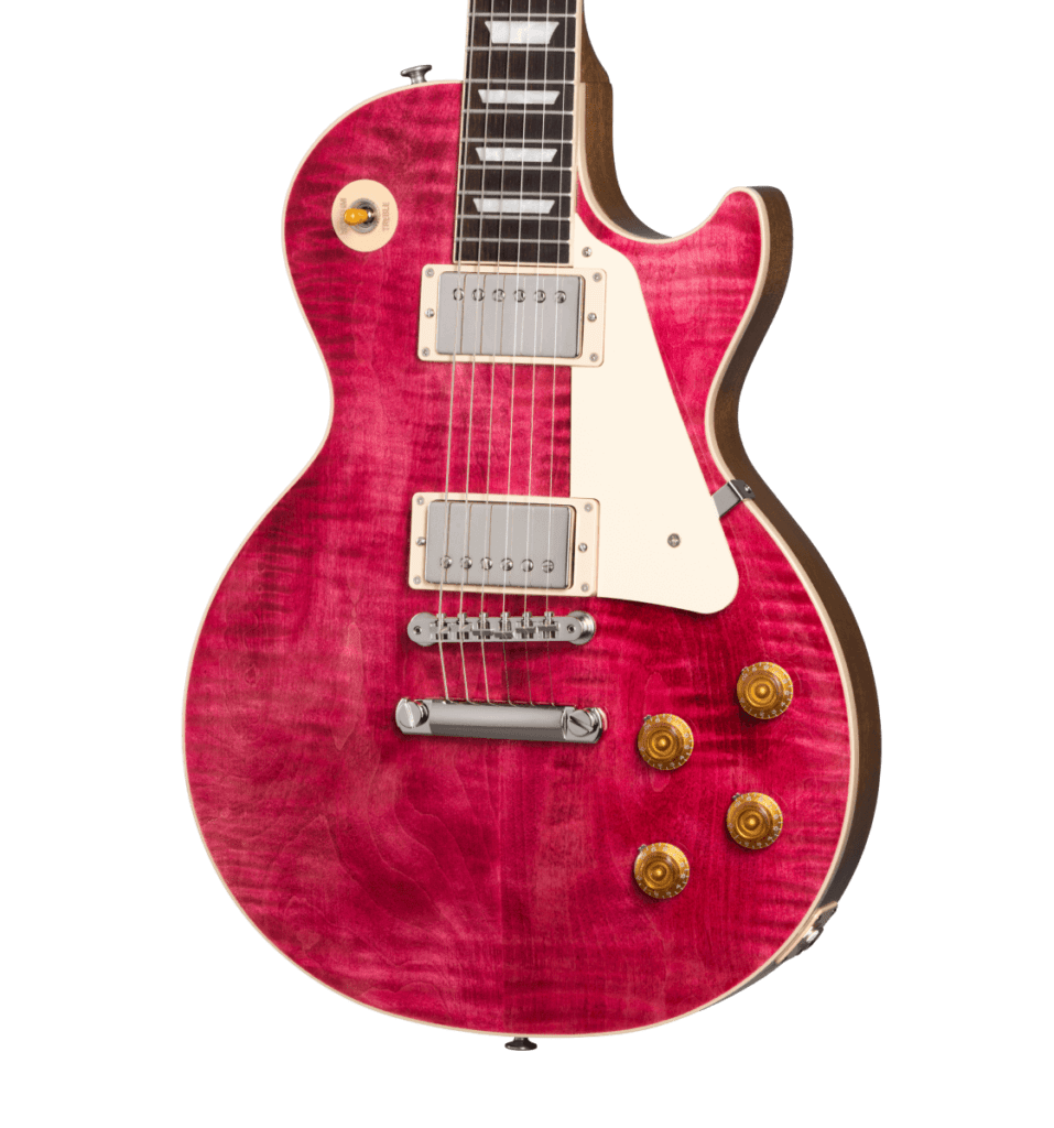 Gibson Les Paul in Transparent Fuschia
