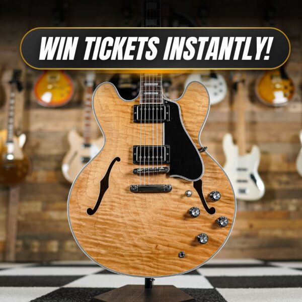 Instantly Win Tickets For The Gibson ES-355 Figured Competition