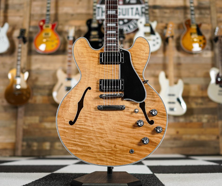 Gibson ES-355 Figured in Vintage Natural + 20 Instant Win Prizes!