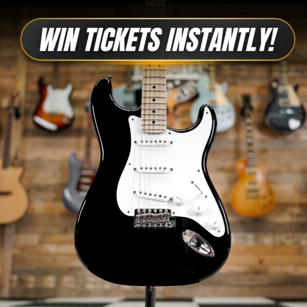 Instantly Win Tickets For The Fender Eric Clapton Stratocaster Competition