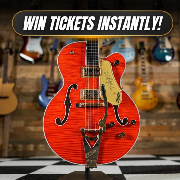 Instantly Win Tickets For The Gretsch G6120TFM Players Edition Nashville Competition