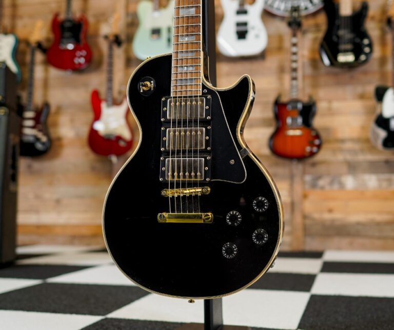 Epiphone Les Paul Custom Black Beauty In Ebony - The Guitar Marketplace