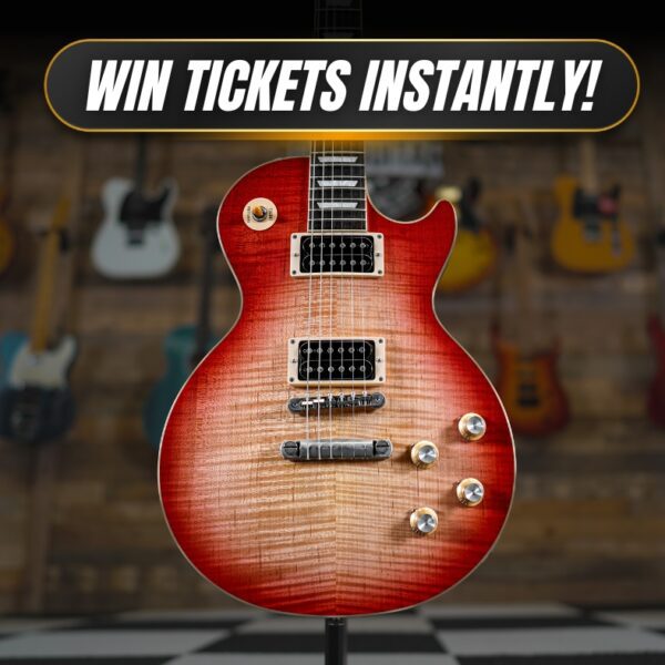 Instantly Win Tickets For The Gibson Les Paul Standard '60s Faded Competition