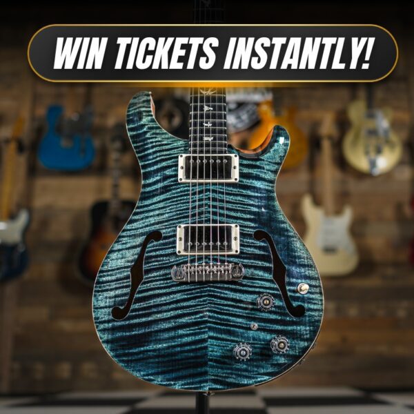 Instantly Win Tickets For The PRS Hollowbody II Piezo Competition