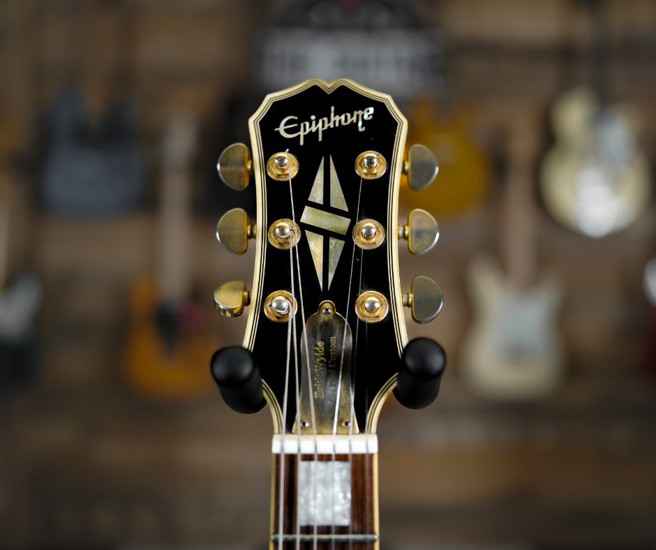 Epiphone Zakk Wylde Bullseye Les Paul Custom - Signed by Zakk Wylde! - The  Guitar Marketplace