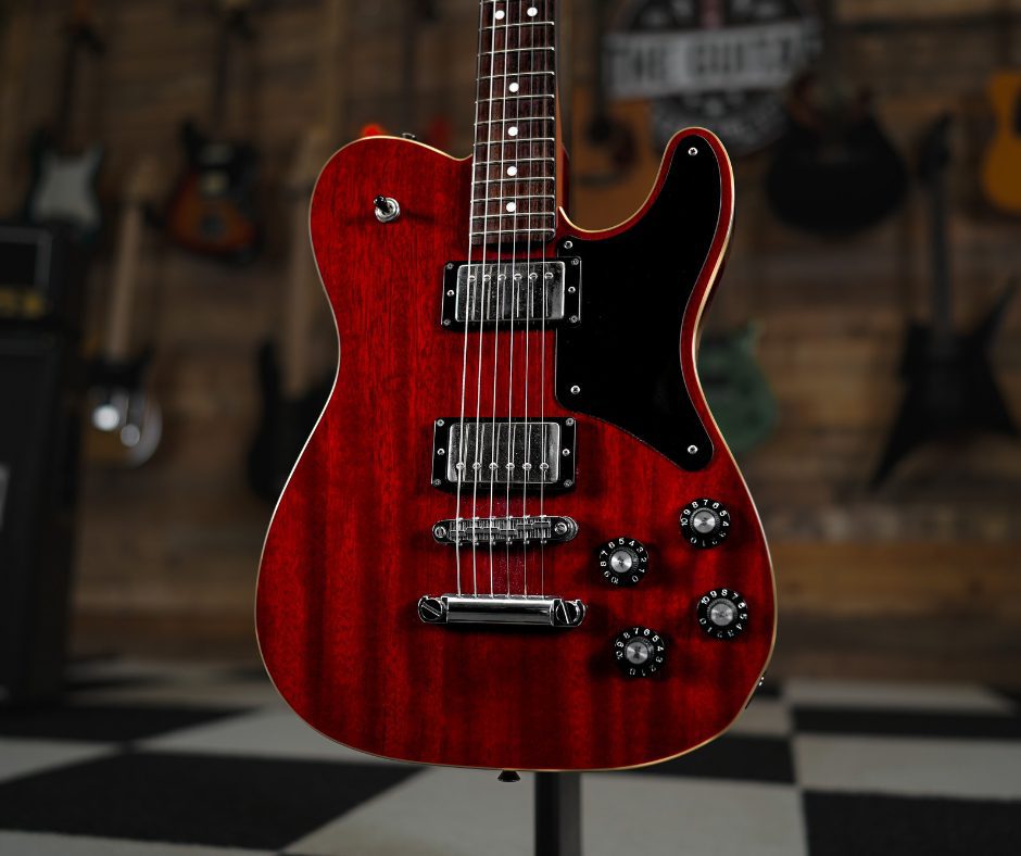 Fender MIJ Troublemaker Telecaster in Crimson Red