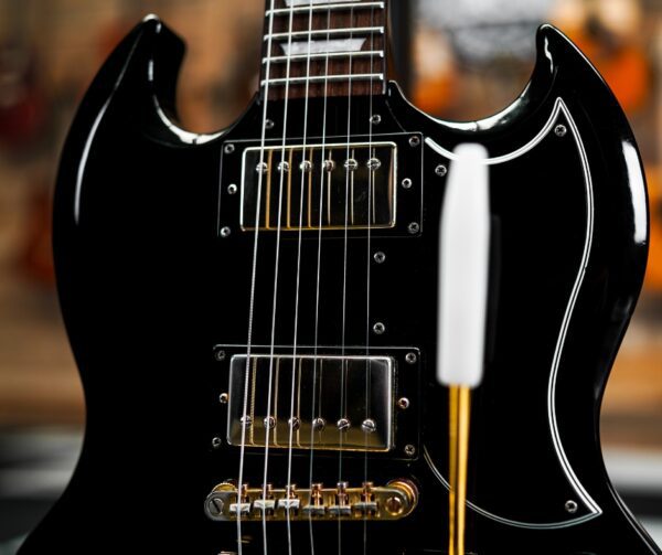 Epiphone SG Custom Vibrola in Ebony - Image 3