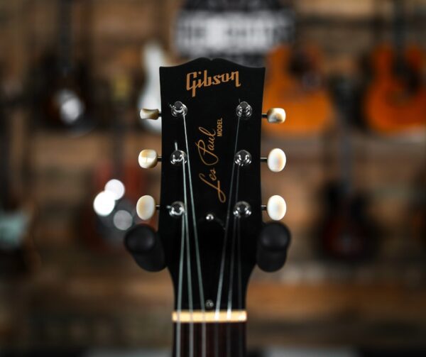 Gibson Les Paul Junior DC Tribute in Worn Ebony - Image 4