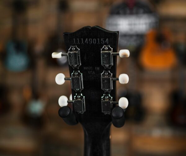 Gibson Les Paul Junior DC Tribute in Worn Ebony - Image 7