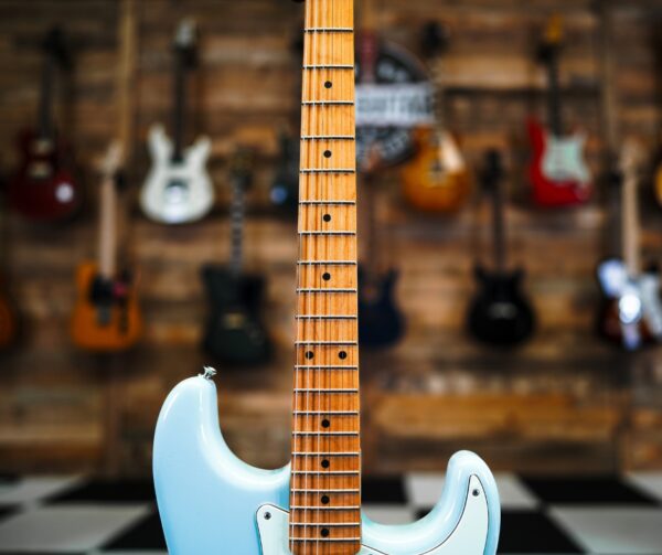 Fender Noventa Stratocaster in Daphne Blue - Image 3