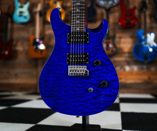 PRS SE Custom 24 Quilt in Ocean Blue - Image 2