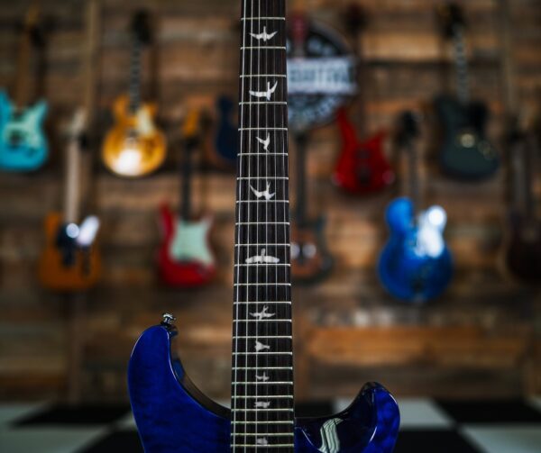 PRS SE Custom 24 Quilt in Ocean Blue - Image 5