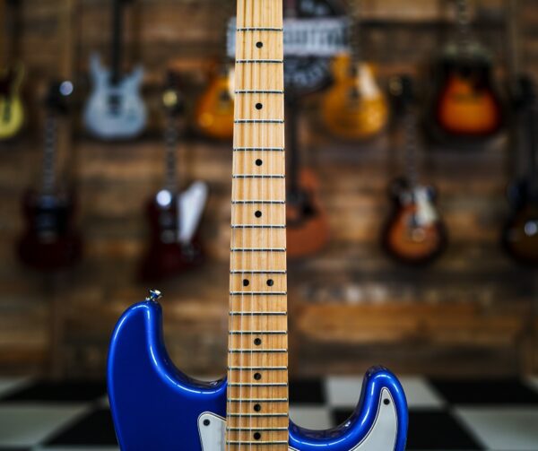 Fender American Standard Stratocaster in Chrome Blue - Image 4