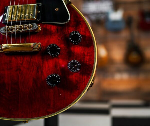 Gibson Les Paul Custom in Wine Red - Image 4