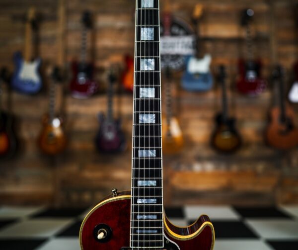 Gibson Les Paul Custom in Wine Red - Image 5