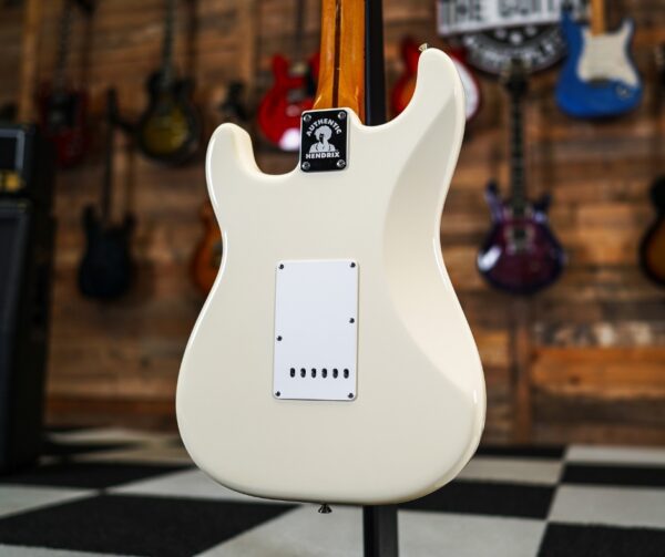 Fender Jimi Hendrix Stratocaster in Olympic White - Image 8