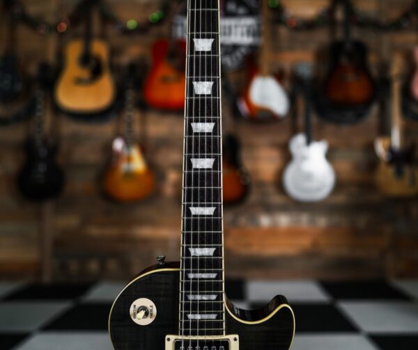 Epiphone Les Paul 1960 Tribute Plus in Midnight Black - Image 4