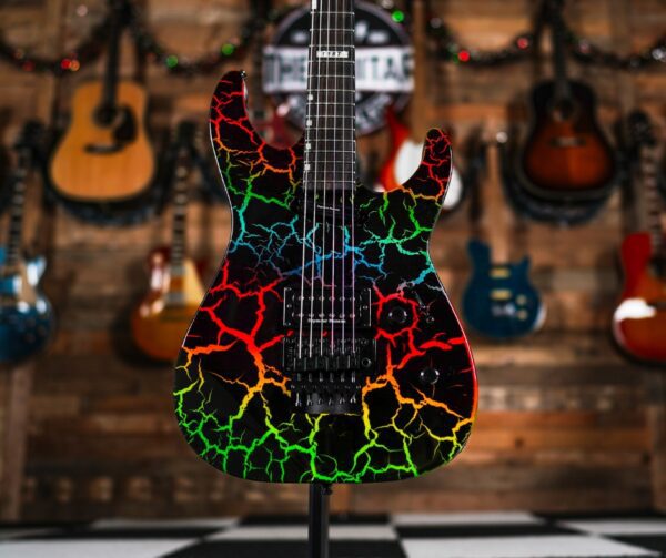 ESP LTD Mirage Deluxe  '87 Rainbow Crackle