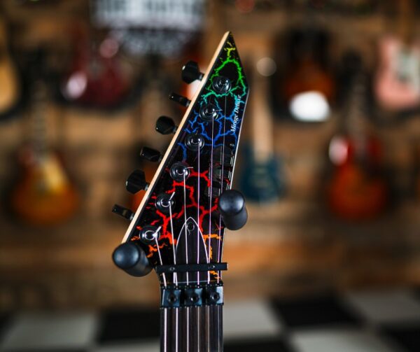 ESP LTD Mirage Deluxe  '87 Rainbow Crackle - Image 3