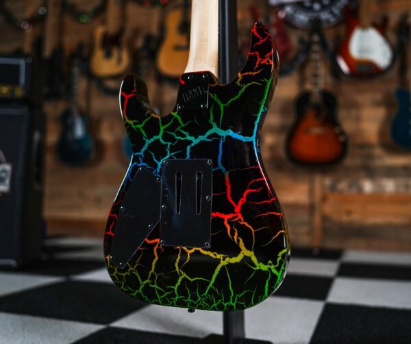 ESP LTD Mirage Deluxe  '87 Rainbow Crackle - Image 8