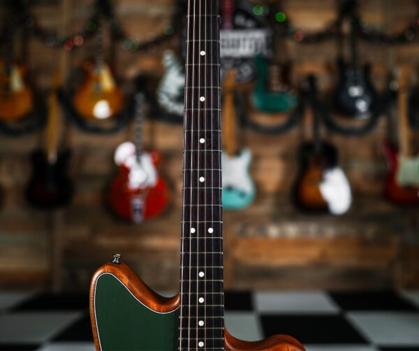 Fender Acoustasonic Player Jazzmaster in Antique Olive - Image 5