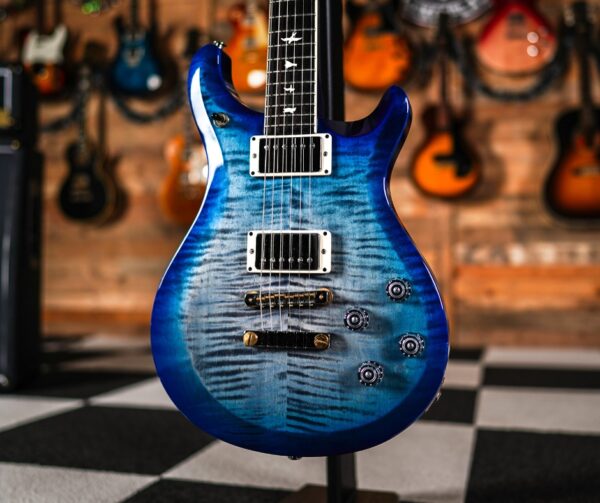 PRS S2 McCarty 594 in Faded Grey Black Blue Burst - Image 2