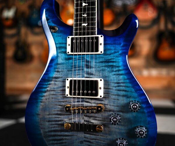 PRS S2 McCarty 594 in Faded Grey Black Blue Burst - Image 4