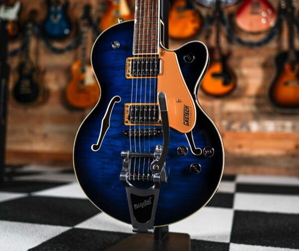 Gretsch G5655T QM Electromatic Center Block Jr. in Hudson Sky - Image 2