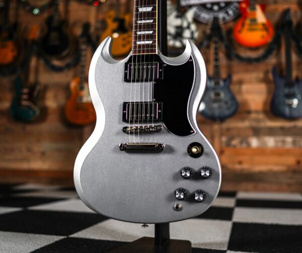 Gibson '61 SG Standard in Silver Mist - Image 2